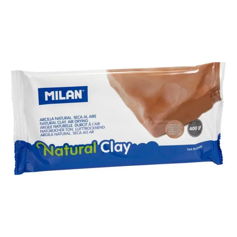 Lut Natural Teracota Pentru Modelaj Milan, 400G