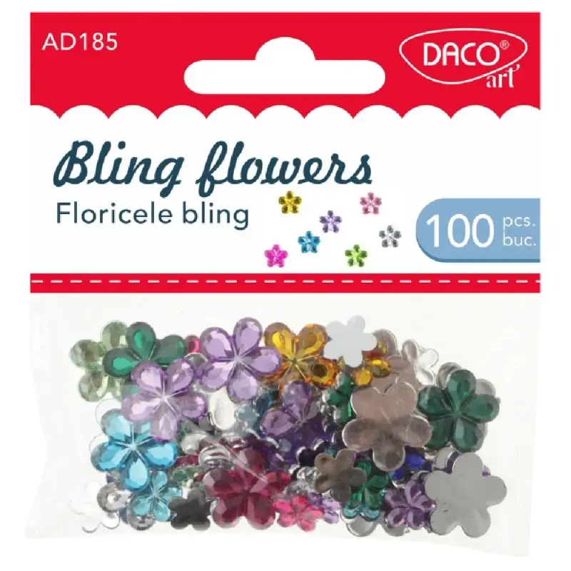 Accesorii craft - Floricele bling DACO AD185