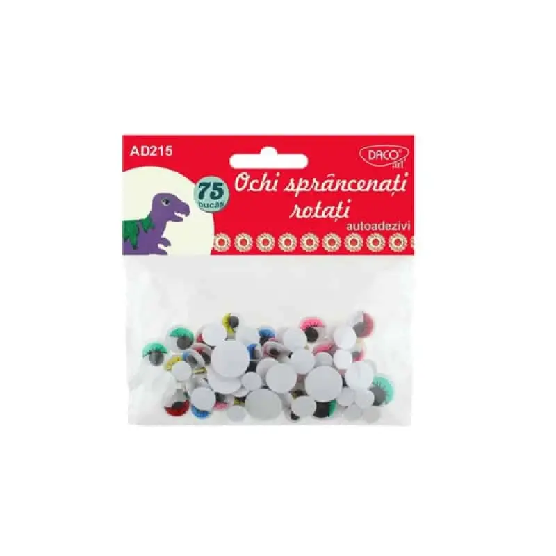 Accesorii Craft - Ochi Sprancenati si Rotati AD215