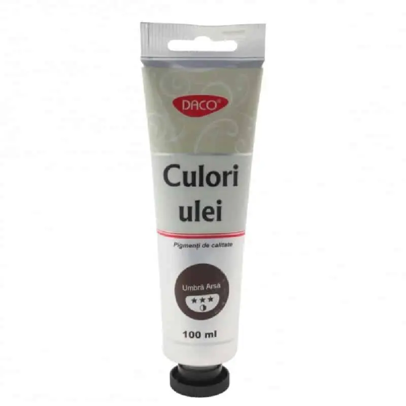 Culori ulei, 100 ml Umbra Arsa