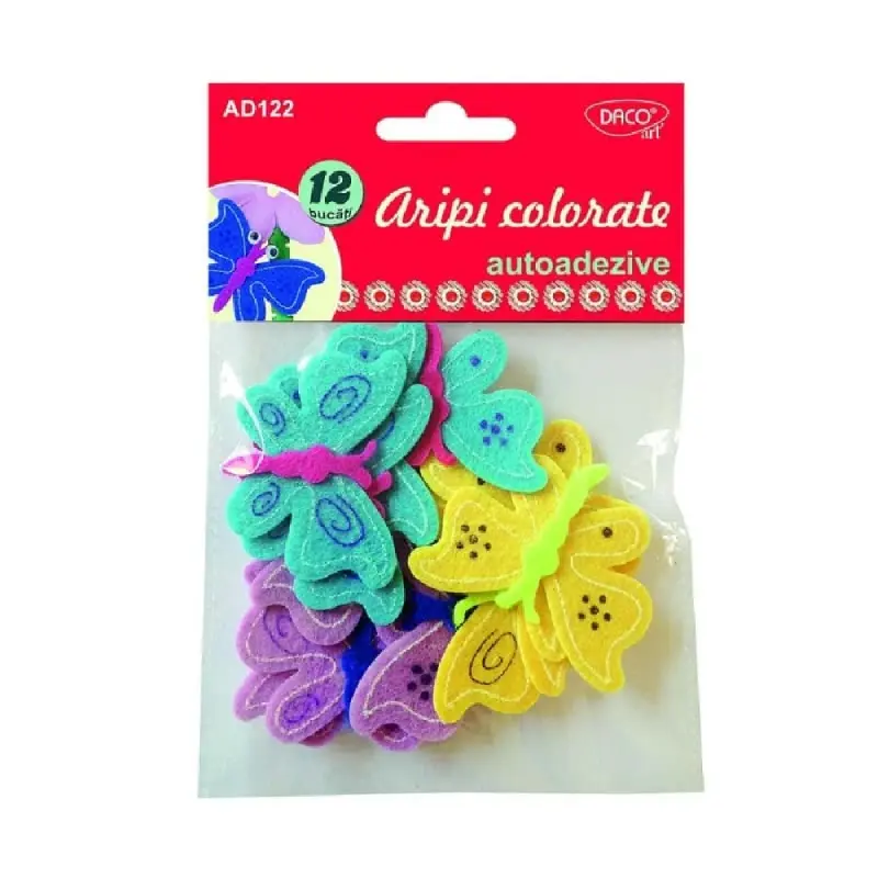 Accesorii craft - Aripi Colorate Autoadezive Pasla AD122