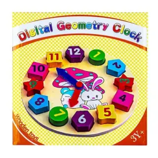 Puzzle Educativ din lemn Ceas