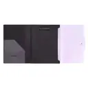 Mapa Strigo PP, A4, 13 compartimente, inchidere cu elastic, clips metalic, mov SF050 2