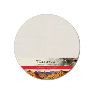 Panza pictura pe sasiu rotund, 60 cm