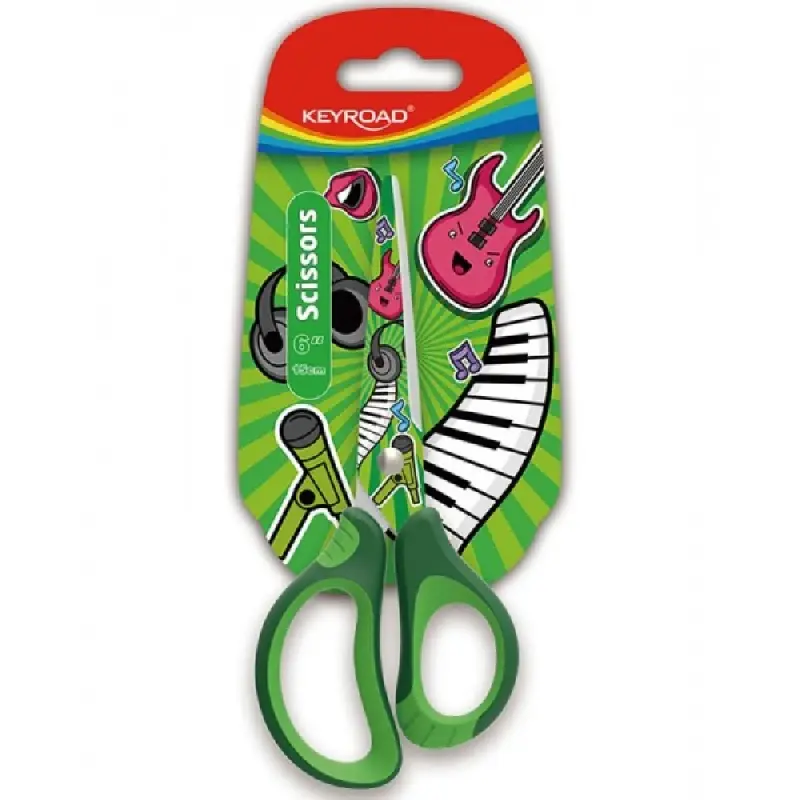 Foarfeca Keyroad 15.0cm, diverse modele, blister