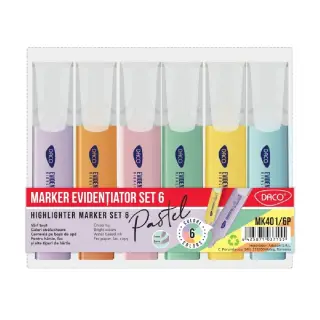 Marker Evidentiator Pastel Set 6