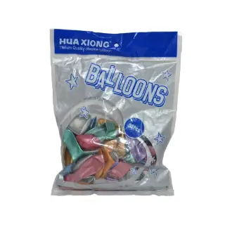 Baloane 1,5 g, sidefate, multicolore, 50 buc/set