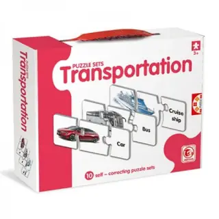 Puzzle Transporturi 3 piese, 10/set