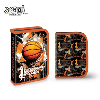 Penar echipat, 1 fermoar, 2 extensii, 32 piese, BASKETBALL