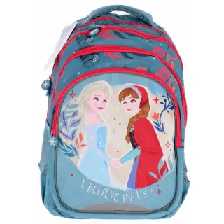Ghiozdan Frozen Albastru Belie 46cm