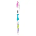 Stilou Strigo cerneala cu stergere + 2 rezerve + dispozitiv curatare, in blister, roz  2