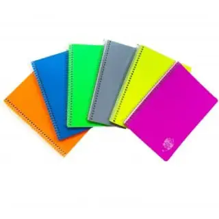 Caiet A5 144 file Dictando cu Spira Coperta Plastic