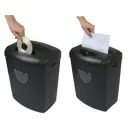 Distrugator documente automat ProfiOffice Piranha 10CD, 10 coli, securitate P-4, taiere particule 4x35mm, 230W, cos 21 litri 2