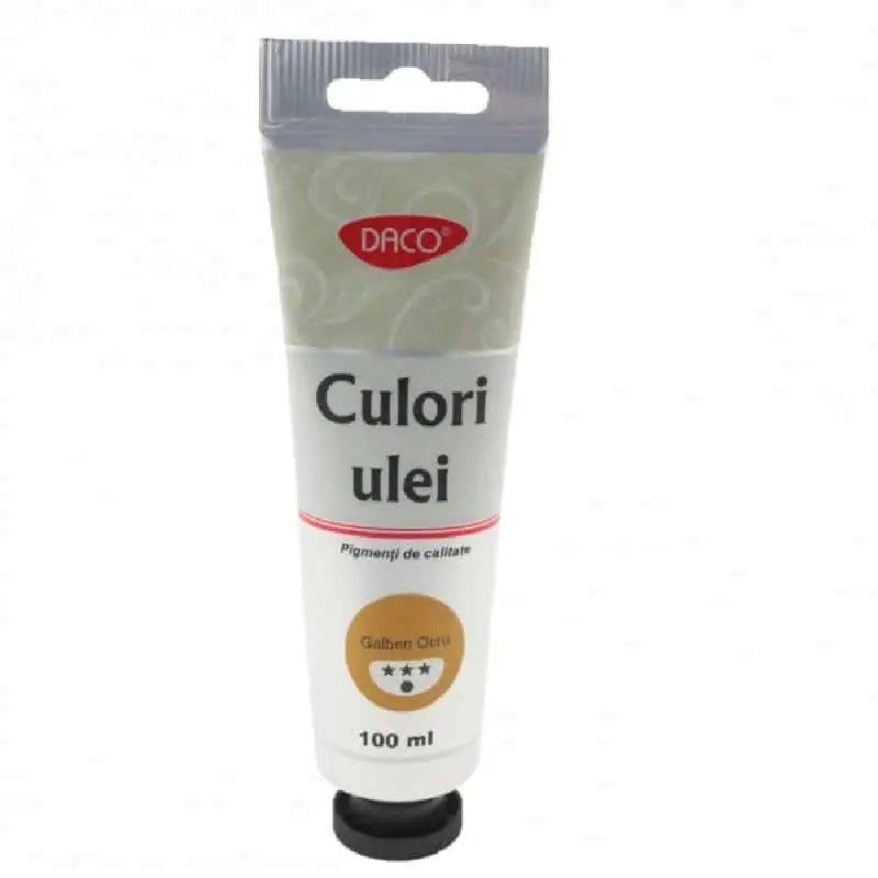 Culori ulei, 100 ml Galben Ocru