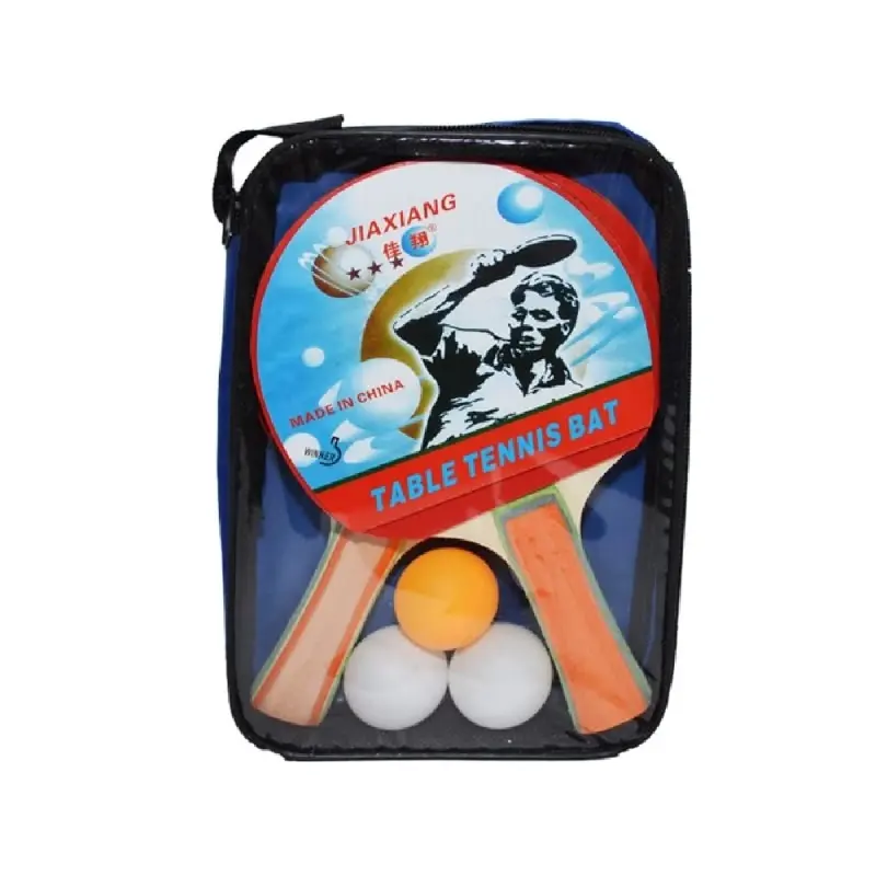 Palete ping pong + 3 mingi, 1 set/husa