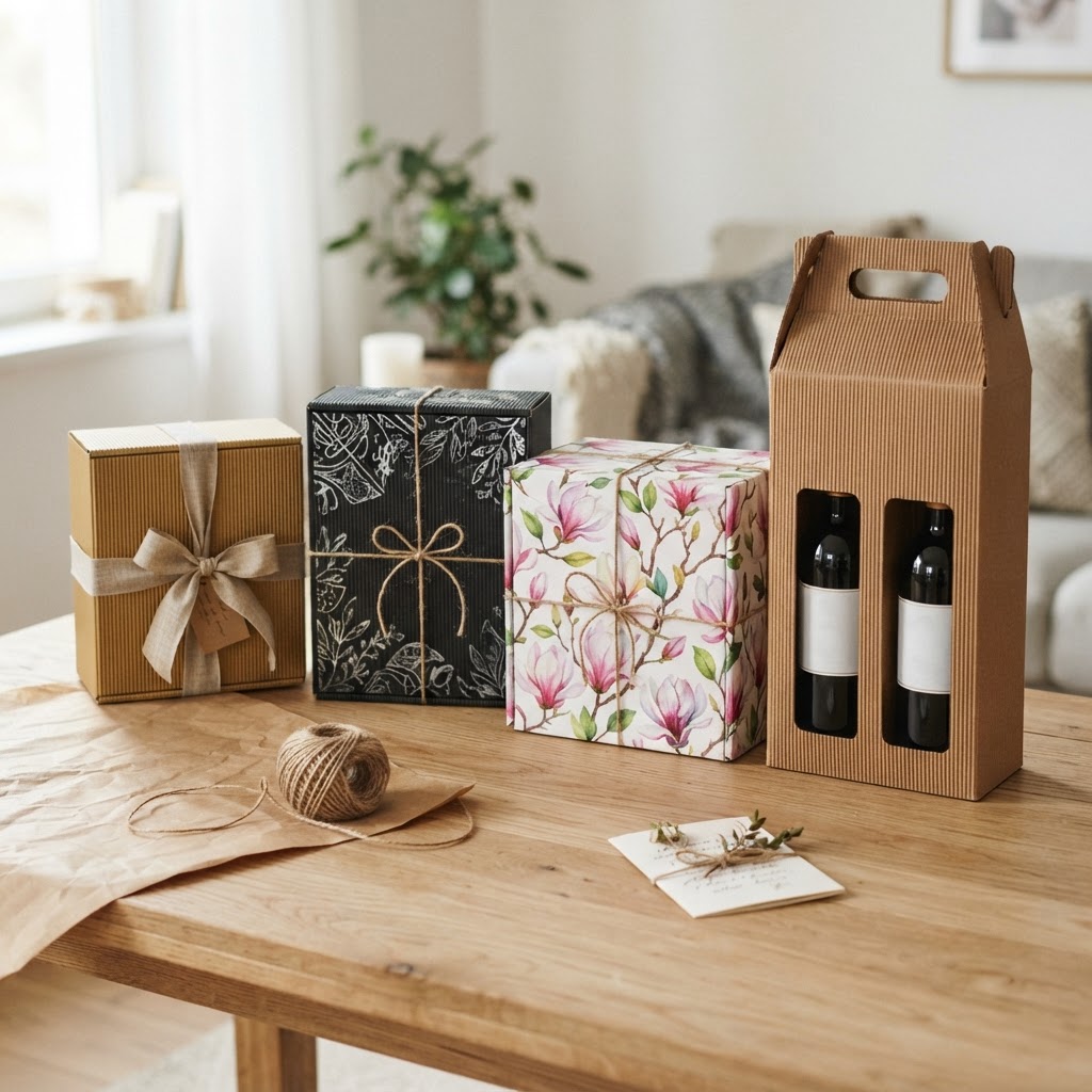 Cutii cadou din carton: cum alegi modelul potrivit și când merită personalizarea