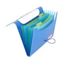Mapa Strigo Plastic Extensibil A4, 6 Compartimente, albastru SF102 3
