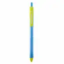 Pix cu mecanism Colorful, varf 0.6, scriere albastra, 3 bucati/blist 3