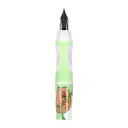 Stilou Strigo cerneala cu stergere + 2 rezerve + dispozitiv curatare, in blister, Verde, Seria Capybara 2