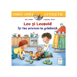 Leo și Leopold își fac prieteni la grădiniță