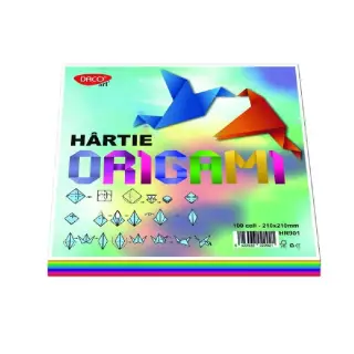 Hartie origami 21x21cm 100/set DACO