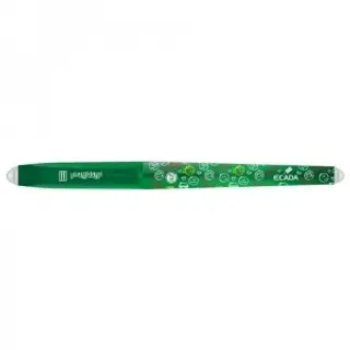 Pix Ecada Cu Gel Cu Radiera Disparel 3 Verde 83505v