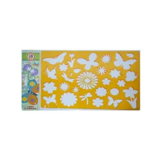 Sablon Fluturi si Flori, 26,5x18,5 cm - Koh-I-Noor