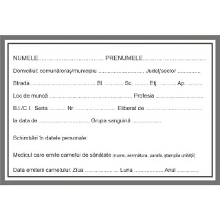 Carnet de sanatate
