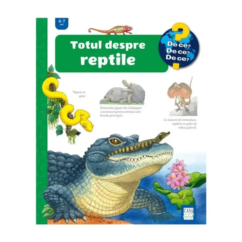 Totul despre reptile (4-7 ani)