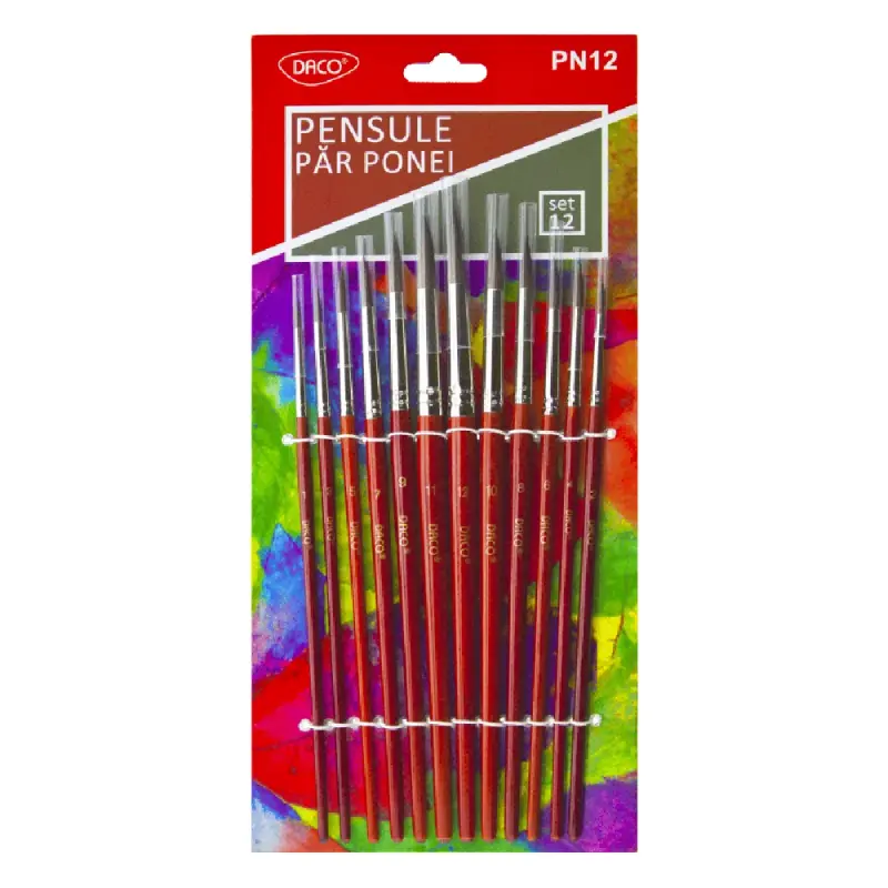 Pensule Set 12 Par Ponei