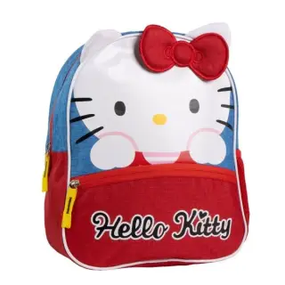 Ghiozdan gradinita Cerda HelloKitty, 15.5x30x10cm