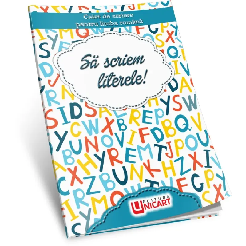 CAIET DE SCRIERE PENTRU ROMANA - Sa scriem Literele