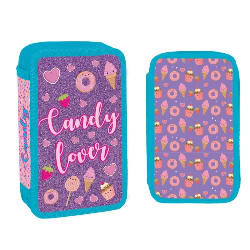Penar echipat, 2 fermoare, 29 piese, CANDY LOVER