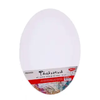 Panza Pictura pe sasiu oval 25x35
