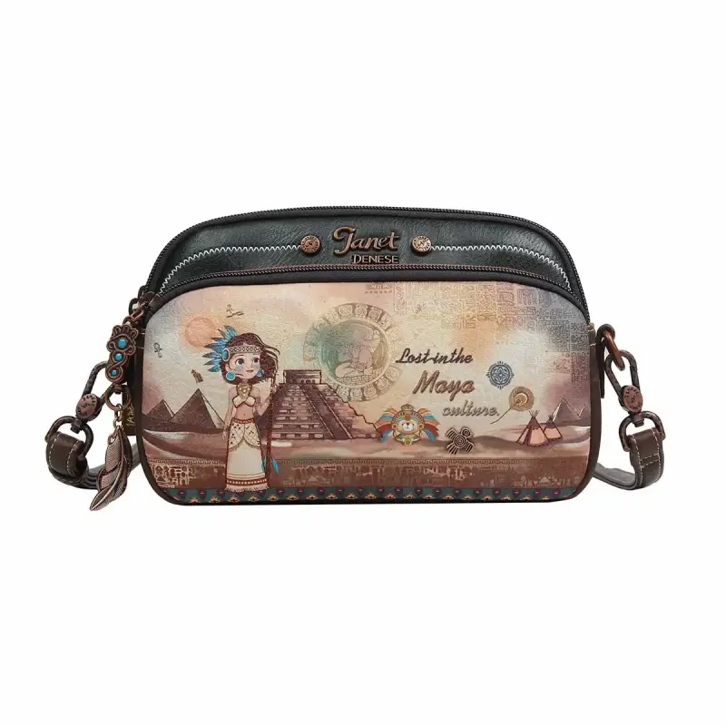 Geanta dama Janet, crossbody, 22 x 6 x 14 cm