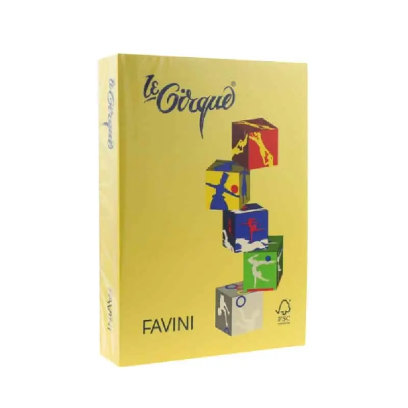 Carton Color 160G/MP A4 Galben Inchis - Favini (200)