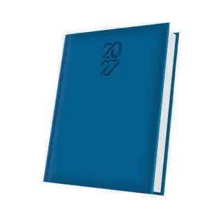 Agenda datata A5 352pag Tucson coperta buretata Albastru 2027