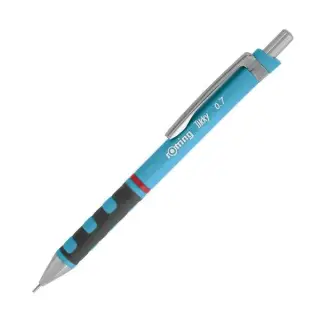 Creion mecanic Rotring Tikky, 0.7 mm, corp albastru deschis
