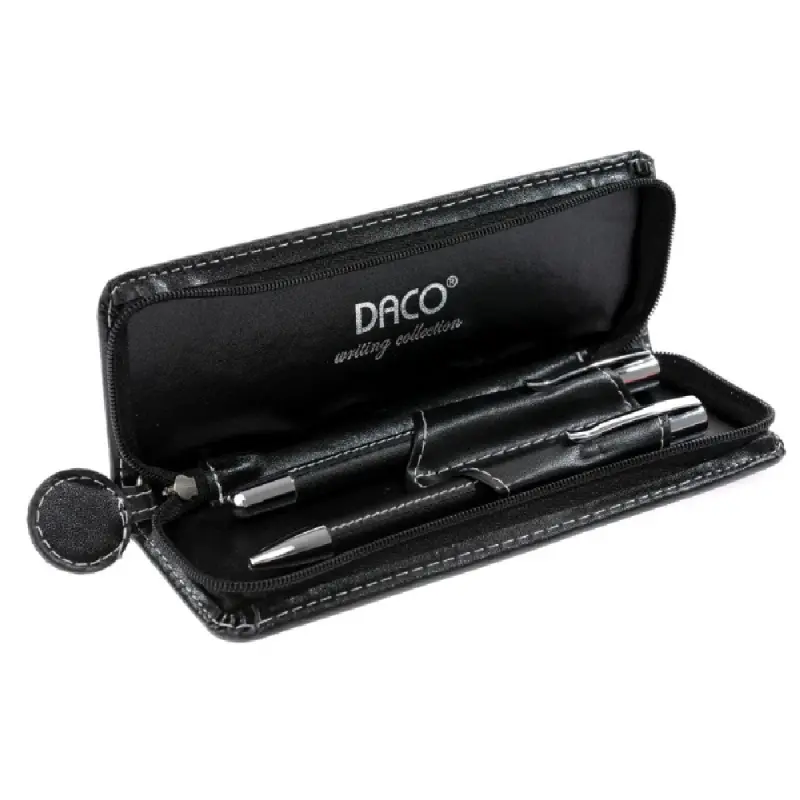 SET Pix si Stilou metalic Negru DACO SE229N