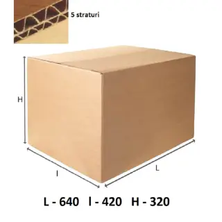 Cutie Carton Clasica tip bax 640x420x320 TIP 5