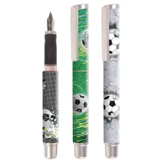 Stilou Cresco GoPen, penita iridium, corp plastic diverse culori, model fotbal
