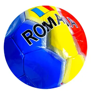 Minge fotbal PVC, Romania, Nr. 5