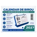 Calendar birou 145x193 12 coli 2027 reutilizabil diverse culori 2