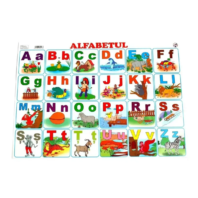 Plansa Alfabetul A3