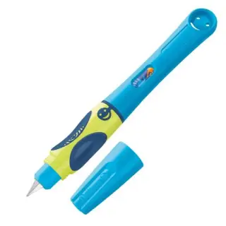 Stilou Griffix pentru dreptaci, culoare Neon Fresh Blue
