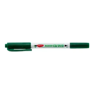 Marker CD/DVD Daco 2 Capete, Verde
