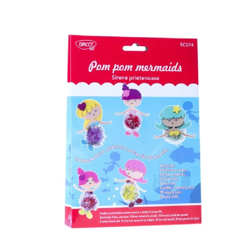 Set creativ - SC074 Sirene prietenoase Daco