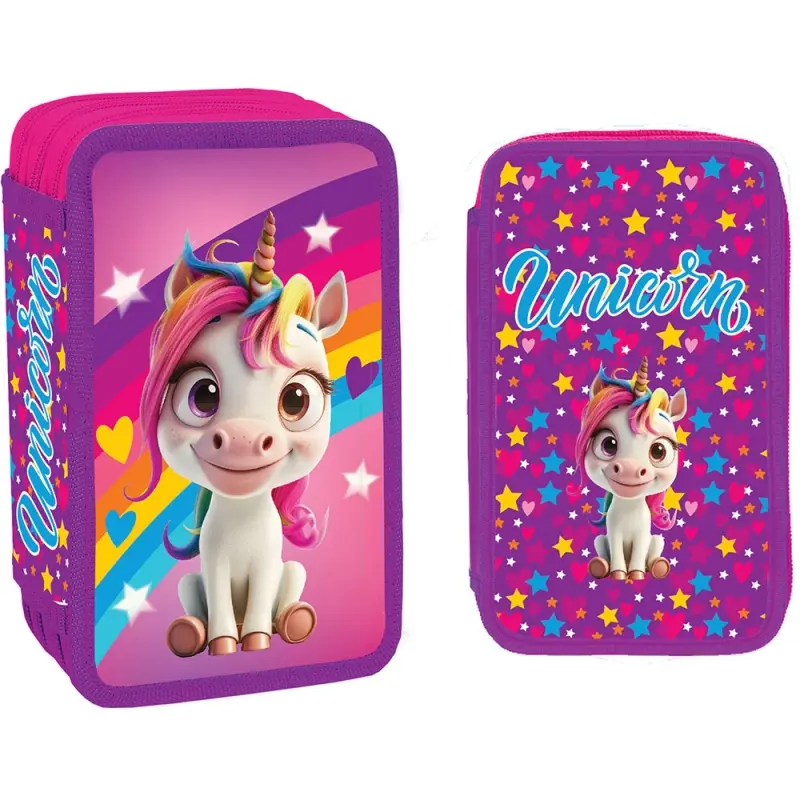 Penar echipat, 3 fermoare, 39 piese, UNICORN