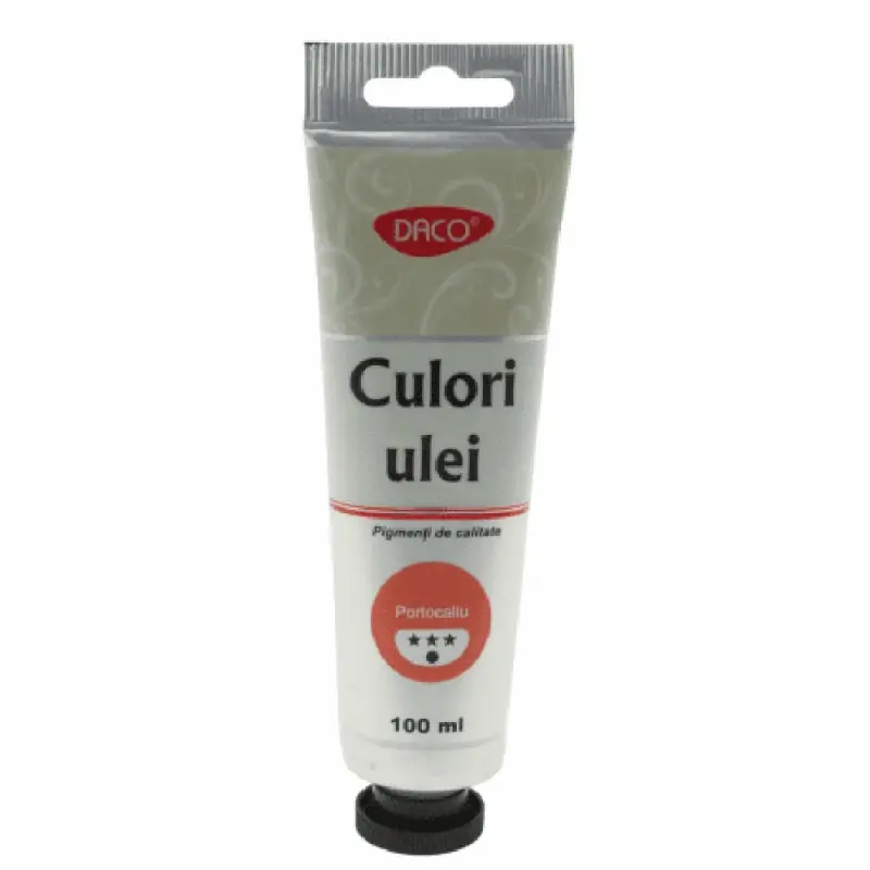 Culori ulei, 100 ml Portocaliu