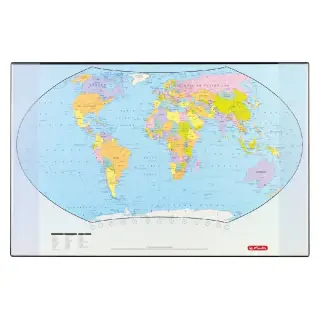 Mapa de birou, harta lumii, 68x44 cm